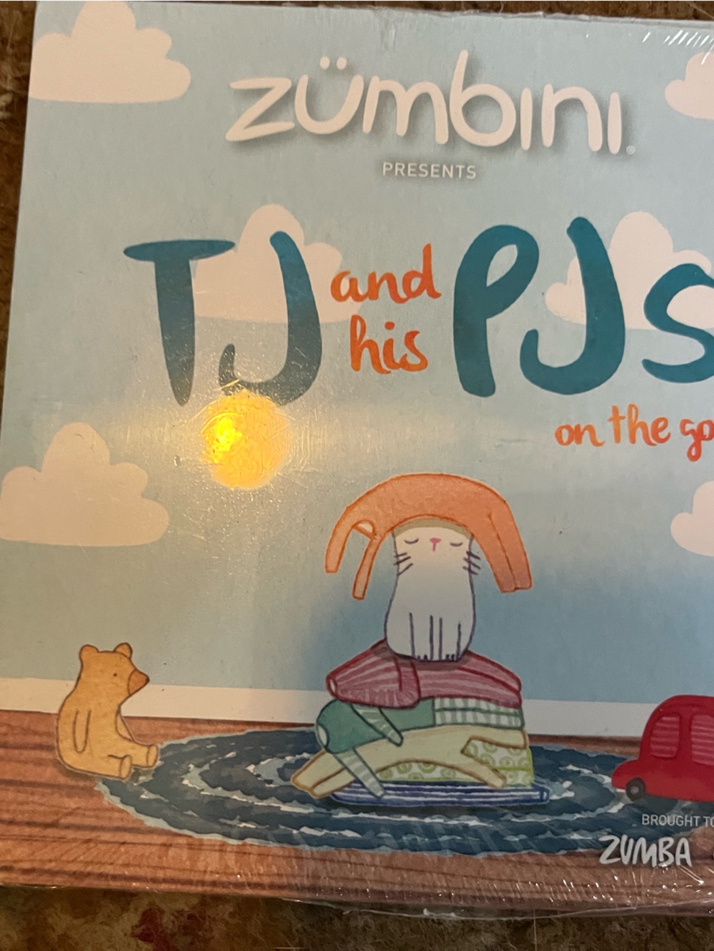 Zumbini Presents: TJ and his PJs "On the Go!" Music CD Zumba Fitness BabyFirsttv